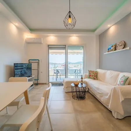 Panoramic Sea View Penthouse 别墅 Néa Péramos