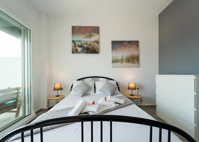 Вилла Panoramic Sea View Penthouse Неа-Перамос
