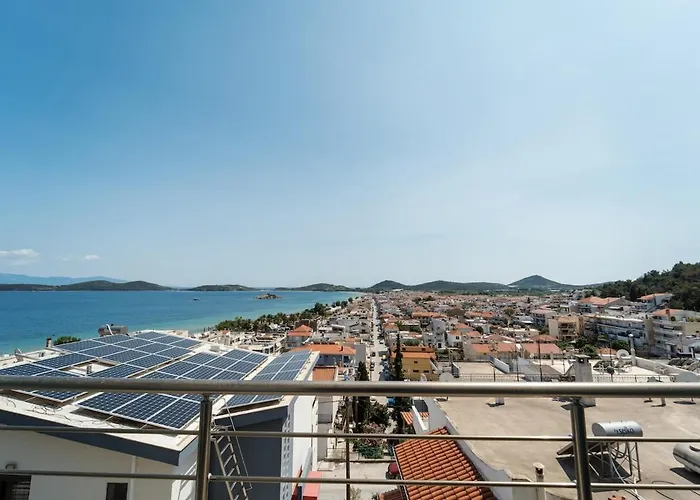 Вилла Panoramic Sea View Penthouse Неа-Перамос